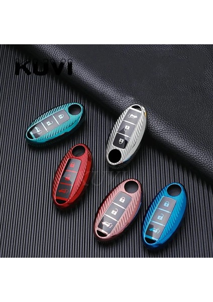 D Tarzı Gümüş Karbon Tpu Araba Uzaktan Anahtar Kılıfı Kabuk Nissan Qashqai X-Trail Juke J10 J11 Infiniti Için Tiida Pathfinder Notunu Başlattı (Yurt Dışından) fiyatları