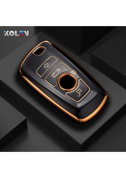 Metal Anahtarlık Moda Tpu Araba Uzaktan Anahtar Kılıfı Kabuk Bmw Serisi X1 X3 X4 X5 F10 F15 F16 F20 F30 F18 F E34 Aksesuarları (Yurt Dışından)