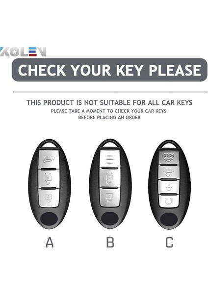 Anahtarlık Kırmızı Tpu Araba Uzaktan Anahtar Kılıfı Kabuk Nissan Qashqai X-Trail Juke J10 J11 Tiida Altima Pathfinder Infiniti Için Kicks (Yurt Dışından) modelleri