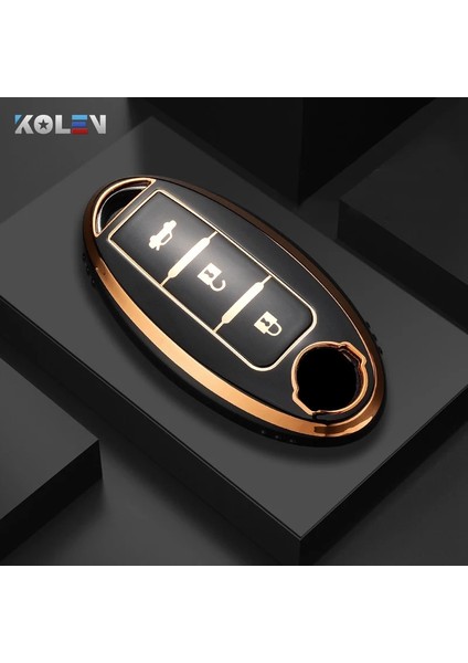 Anahtarlık Kırmızı Tpu Araba Uzaktan Anahtar Kılıfı Kabuk Nissan Qashqai X-Trail Juke J10 J11 Tiida Altima Pathfinder Infiniti Için Kicks (Yurt Dışından) indirimleri