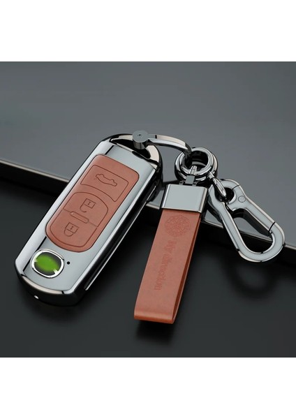 Yeşil Çinko Alaşım Araba Uzaktan Anahtar Kılıfı Mazda Axela Atenza Cx-5 Cx5 Cx-7 Cx Araba Aksesuarları (Yurt Dışından) fiyatları