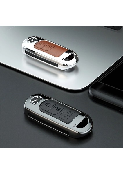 Yeşil Çinko Alaşım Araba Uzaktan Anahtar Kılıfı Mazda Axela Atenza Cx-5 Cx5 Cx-7 Cx Araba Aksesuarları (Yurt Dışından) fırsatları