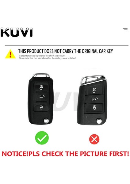 Siyah Tpu Araba Flip Anahtar Kılıfı Kabuk Volkswagen Vw Polo Golf Passat Tiguan Beetle Caddy T5 Up Eos Skoda Octavia Seat Leon Altea (Yurt Dışından)