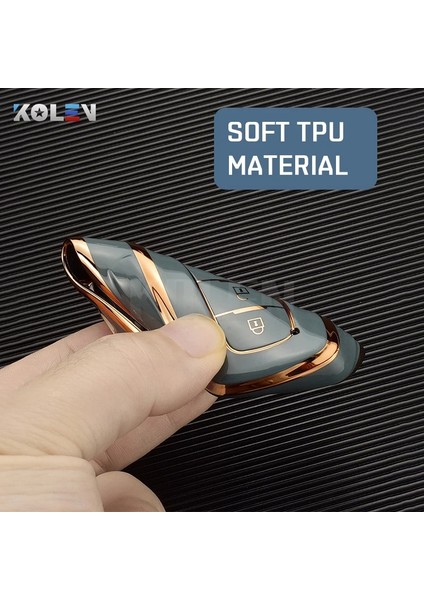 Anahtarlık Kırmızı Tpu Araba Uzaktan Anahtar Kılıfı Kabuk Fob Toyota Corolla Prius Camry Chr C-Hr Rav4 Altis Land Cruiser Prado Koruyucu Tutucu (Yurt Dışından) indirimleri