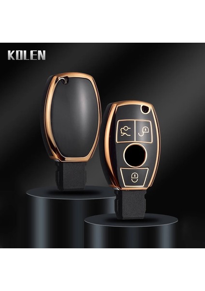 Metal Anahtarlık Yeni Tpu Araba Uzaktan Anahtar Kılıfı Kabuk Fob Mercedes Benz A C E S G Sınıfı Gla Cla Glk Glc Cls W204 W463 W176 W251 W205 Amg (Yurt Dışından) modelleri