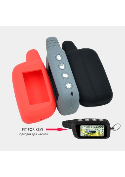 Mavi Silikon Anahtar Kutu Pantera Slk Rs 625RS 650RS 675RS Araba Alarmı LCD Uzaktan Kumanda Kapak Korumak (Yurt Dışından) modelleri