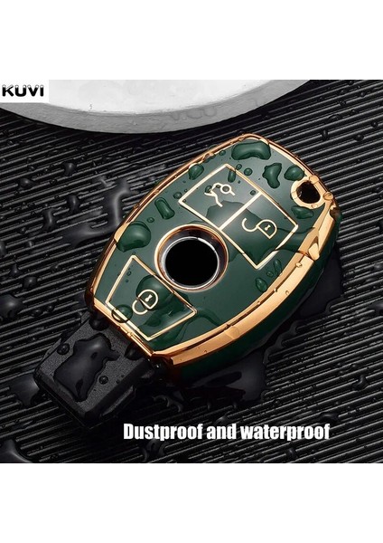 Kırmızı Tpu Araba Uzaktan Anahtar Kılıfı Kabuk Mercedes Benz A C E S G Sınıfı Gla Cla Glk Glc W204 W463 W176 W251 W205 Koruyucu Tutucu (Yurt Dışından)