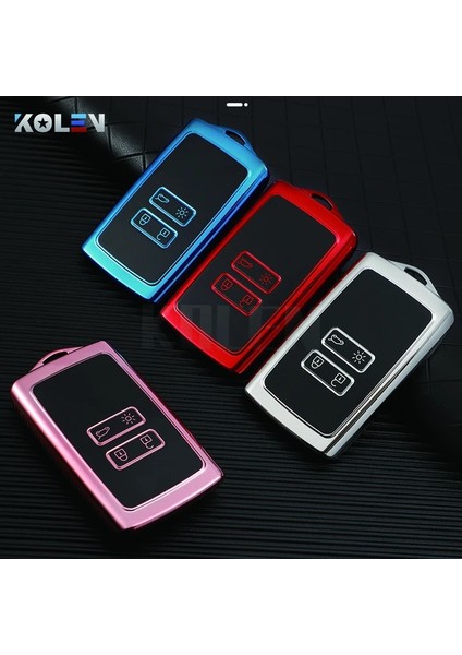 Metal Anahtarlık Tpu Araba Akıllı Anahtar Kılıfı Kabuk Fob Renault Koleos Kadjar Clio Megane Captur Espace Kangoo Sandero Tılsım Aksesuarları (Yurt Dışından) modelleri