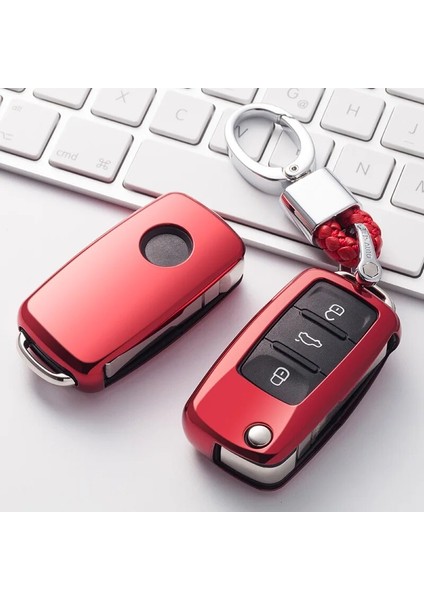 Pembe Vw Volkwagen Polo Bora Tiguan Passat Golf 6 Için Lavida Scirocco Yumuşak Tpu Koruma Araba Anahtarı Durum Kabuk Kapak Oto Aksesuarları (Yurt Dışından) indirimleri