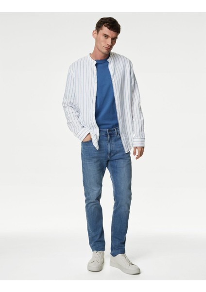 Uzun Kollu Keten Gömlek fiyatları