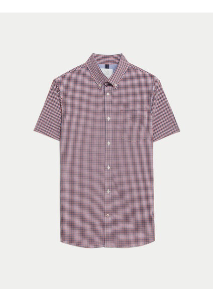 Regular Fit Kısa Kollu Oxford Gömlek indirimleri