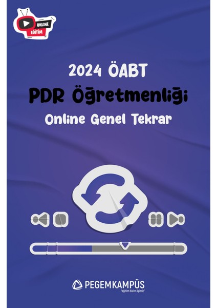 2024 Kpss Öabt Pdr Öğretmenliği Online Genel Tekrar