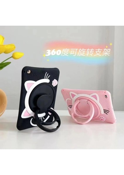 Samsung Galaxy Tab A8 10.5 SM-X200 2021 Tablet Case Kedili Şirin Tablet Case