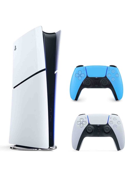 Playstation Ps 5 +1tb Digital Oyun Konsolu Türkçe Menü+ 2 Kollu + 2 Dualsense Istediginiz Renk Seçimi
