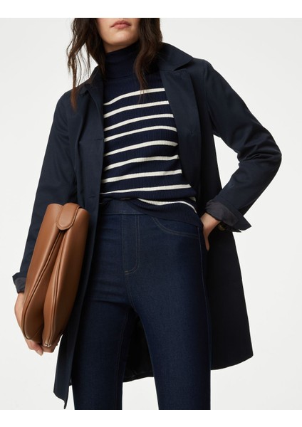 Yüksek Bel Jegging Jean Pantolon