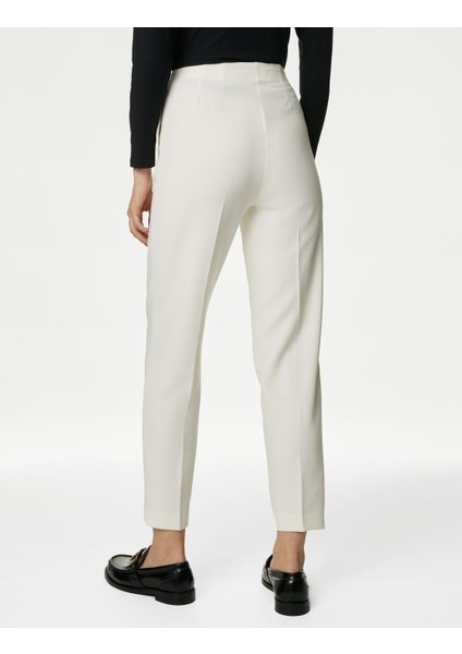 Yüksek Bel Tapered Fit Pantolon