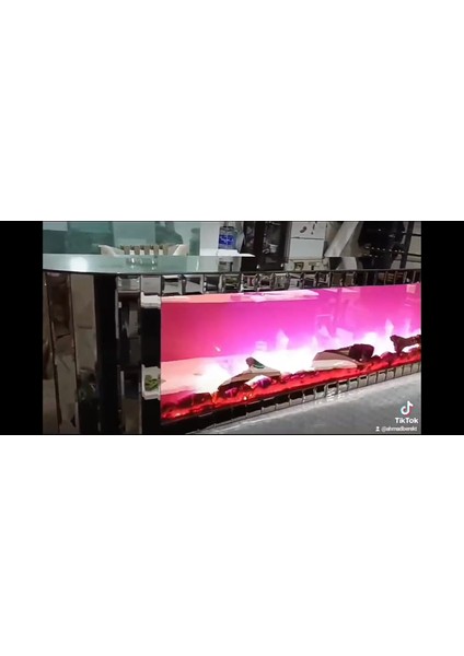 Elektrikli Şömineli Tv Sehpası