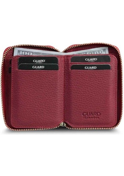 Fermuarlı Kırmızı Deri Mini Cüzdan - GRD2403XW22315 modelleri