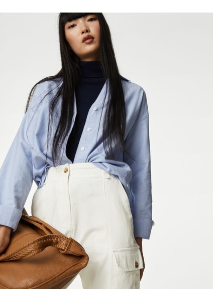 Yüksek Bel Kargo Pantolon fiyatları