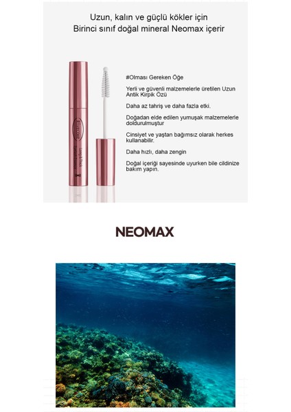 Zayıf Kirpik ve Kaşlar Için Long Thick Eyelash Essence