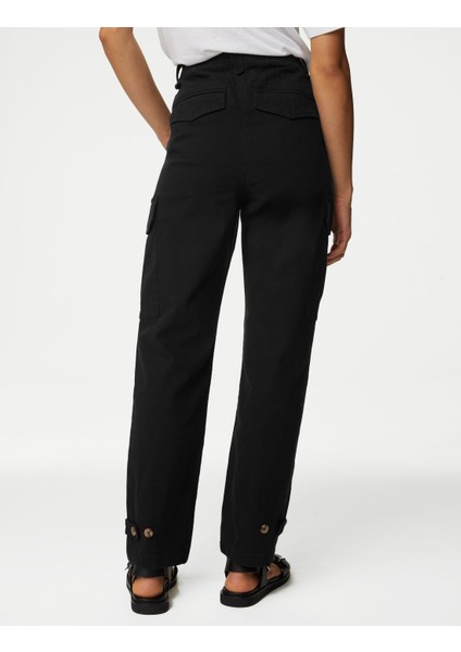 Yüksek Bel Kargo Pantolon fırsatları