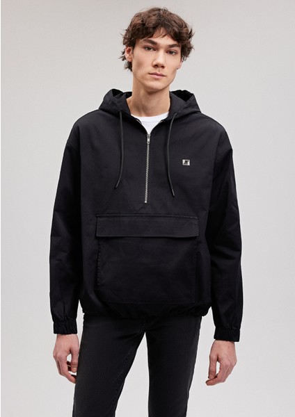 Pro Kapüşonlu Yarım Fermuarlı Siyah SWEATSHIRT0210807-900 modelleri