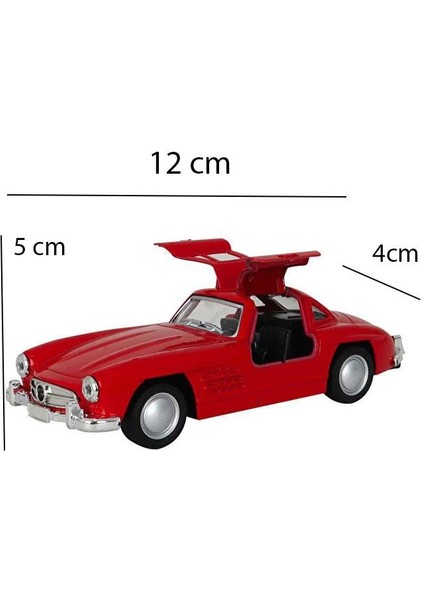 Nostaljik Metal Çek Bırak Araba Kırmızı Kapılar Açılır ( 1/36 Ölçek ) Mod:1 fırsatları