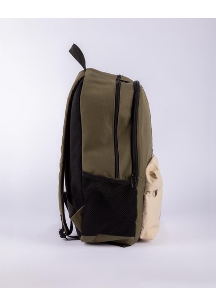 Unısex Authentıc Vılelmo Backpack Green Sage-Beıge-Grey 36172WWAL1