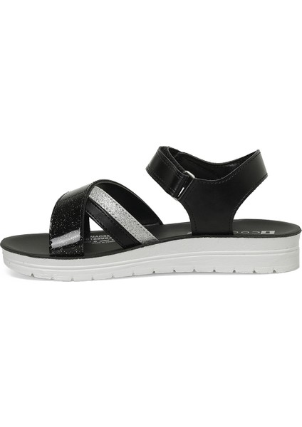 Madsen 4fx Siyah Kız Çocuk Sandalet