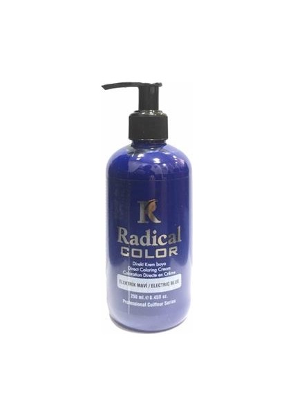 Su Bazlı Saç Boyası 250 ml Elektrık Mavi x 2 Adet