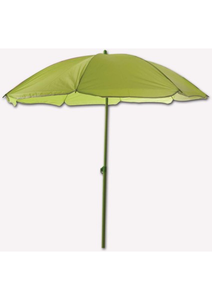 180 cm Çaplı Bahçe Balkon Şemsiyesi Yeşil