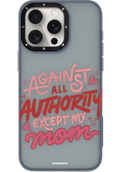 iPhone 12 Pro Max Uyumlu Kılıf Bethany Green Tasarımlı Youngkit Sweet Language Kapak Gri