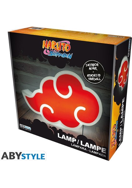Naruto Shıppuden Lamp Akatsuki Cloud