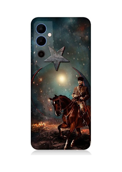 Tecno Pova Neo 2 Uyumlu Mustafa Kemal Atatürk ve Mücadele Yılları Desenli Silikon Kılıf