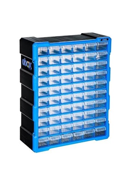 Hipaş Abox Şeffaf 60 Çekmeceli Monoblok TK6000