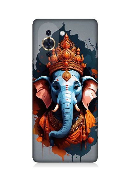 Tecno Nova 10 Se Uyumlu Ganesha Ganeşa Desenli Silikon Kılıf