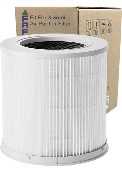 Pure Hepa 14 Filtre Xaomi Smart Air Purifier 4 Compact Model AC-M18-SC Uyumlu Filtre High Efficiency Natural Ölçü: Ø17,4 Cm*h 17,4 cm