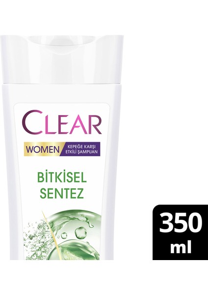 Women Kepeğe Karşı Etkili Şampuan Bitkisel Sentez 350 ml