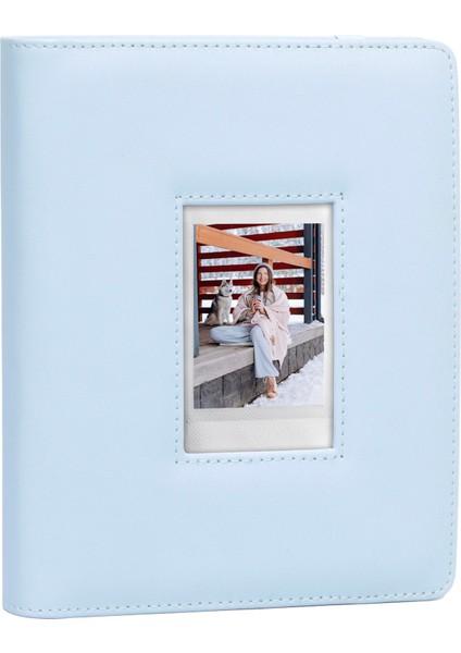 Instax Mini Film Uyumlu 288'LI Mavi Albüm