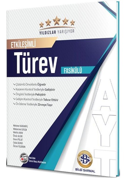 AYT Türev Yıldızlar Yarışıyor Etkileşimli Fasikülü