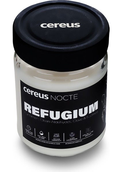 Nocte Refugium Bebek Pudrası Kokulu Soya Mum (210 Gr)