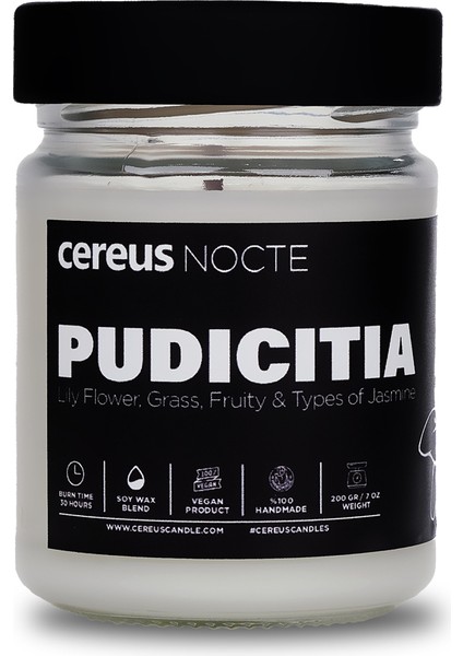 Nocte Pudicitia Zambak Kokulu Soya Mum (210 Gr)