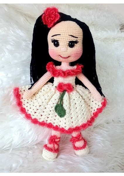 Lalegül Bebek Amigurumi Organik Oyuncak