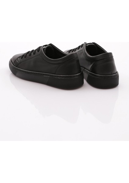 455 Kadin Düz Taban Bağcikli Sneaker Ayakkabi