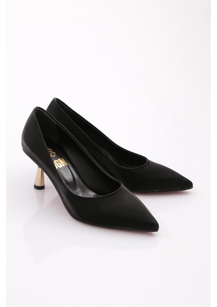 340-1 Kadin Sivri Burun Parmak Dekolteli Topuklu Ayakkabı fiyatları