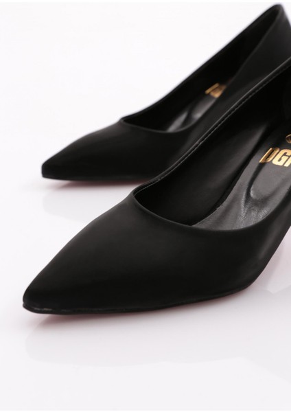 340-1 Kadin Sivri Burun Parmak Dekolteli Topuklu Ayakkabı fırsatları