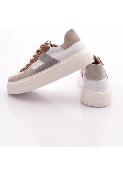 465E Kadin Bağcikli Sneaker Ayakkabi modelleri