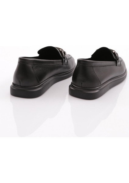981Z Kadin Metal Tokali Loafer Ayakkabı modelleri