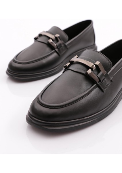 981Z Kadin Metal Tokali Loafer Ayakkabı fırsatları