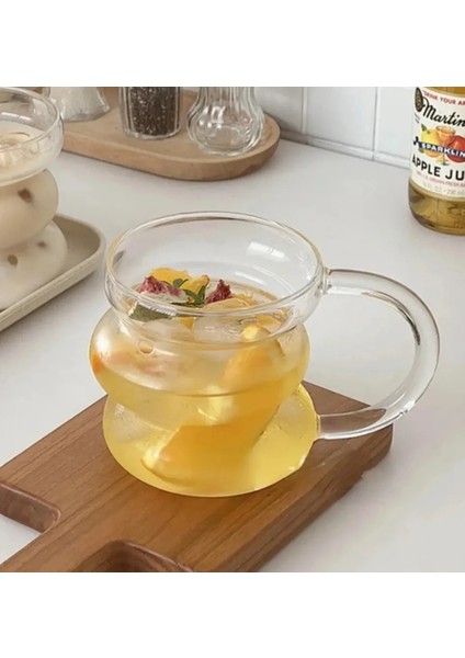 3 Halkalı Kulplu Isıya Dayanıklı Kokteyl Bardak modelleri